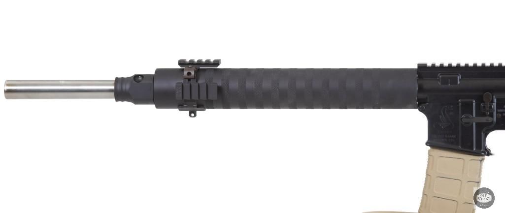 Field-Ready Bushmaster XM15-E2S 20" Bull Barrel AR15 Free Float Tube Precision Rifle - 8