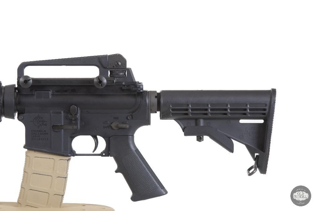 Field-Ready Rock River Arms LAR-15 20" Bull Barrel AR15 Chrome Bolt Carry Handle Rifle - 6