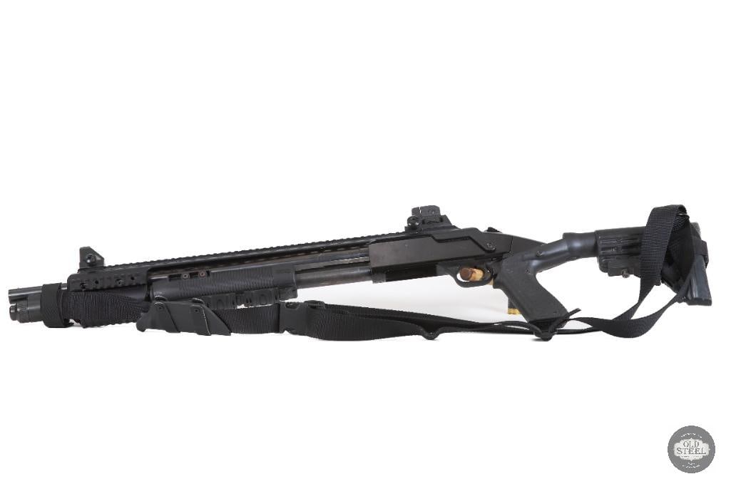 Beautiful Mossberg 590 Tactical 12 Gauge Shotgun Rail System Adjustable Stock - 4