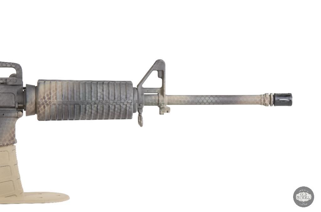 Battle-Ready AR15 5.56 NATO 16" Rifle Desert Camo Detachable Carry Handle - 3