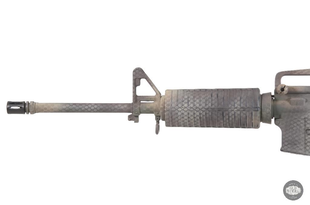 Battle-Ready AR15 5.56 NATO 16" Rifle Desert Camo Detachable Carry Handle - 7