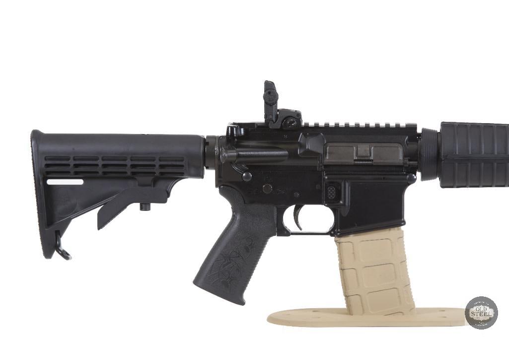 Workhorse Spikes tactical AR15 5.56 NATO 16" Mid-Length Gas Rifle Front Sight Adjustable Stock - 2