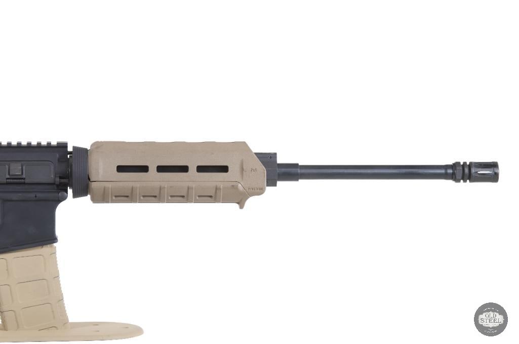 Amazing AR15 5.56 NATO 16" FDE Rifle Low Profile Gas Block Carbine Gas - 3