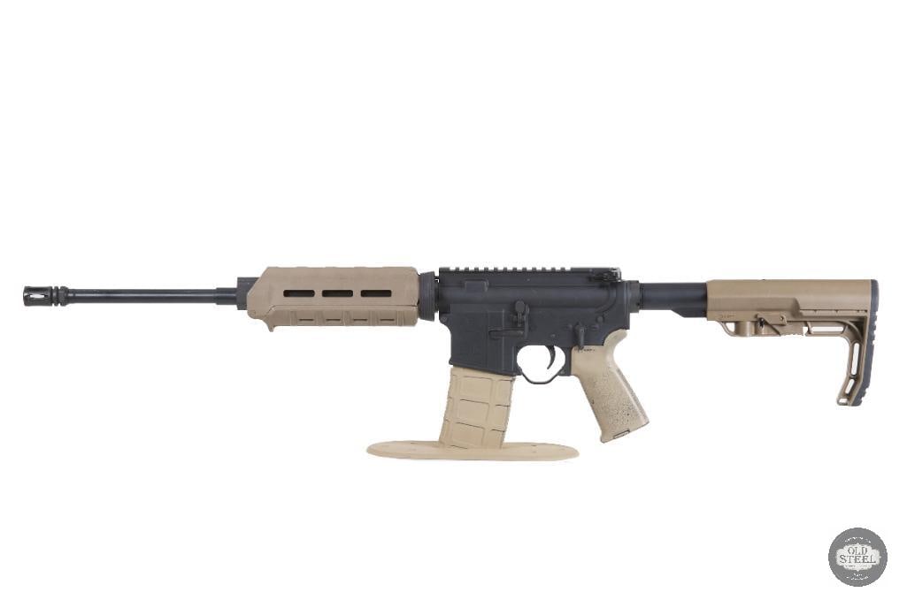 Amazing AR15 5.56 NATO 16" FDE Rifle Low Profile Gas Block Carbine Gas - 5