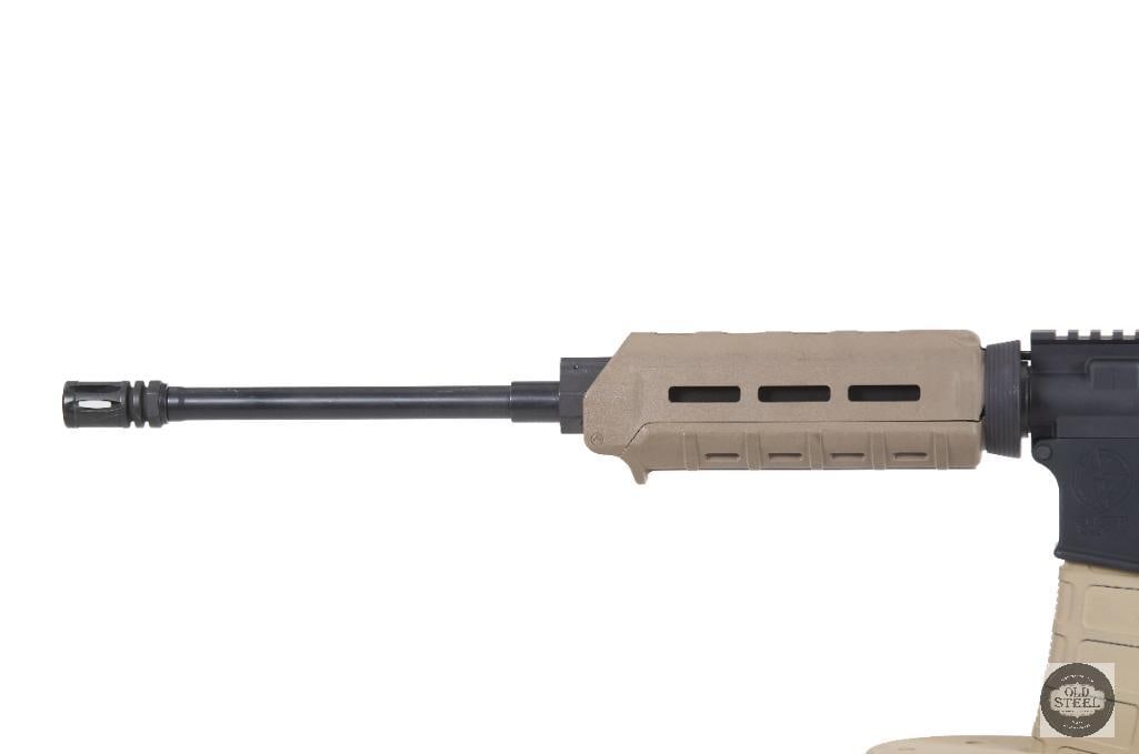 Amazing AR15 5.56 NATO 16" FDE Rifle Low Profile Gas Block Carbine Gas - 7