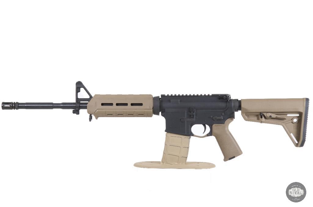 Beautiful AR15 5.56 NATO Government Profile Barrel FDE Magpul Furniture Front Sight Post - 5