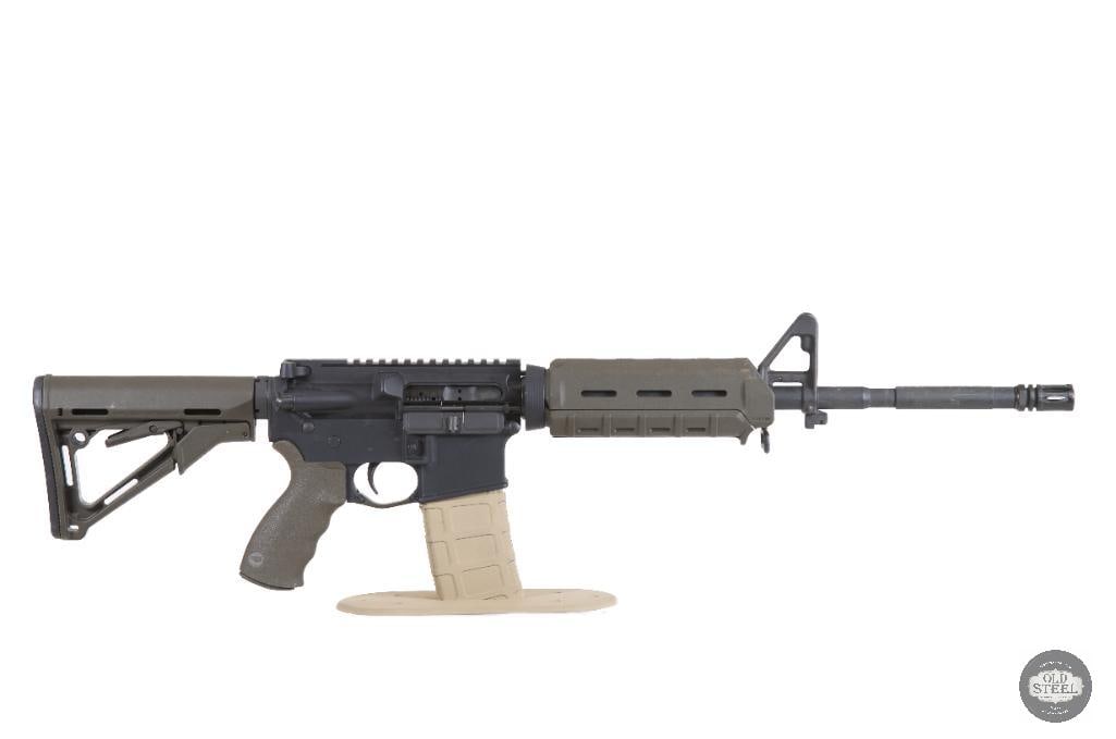 Beautiful AR15 5.56 NATO 16" Government Profile Barrel OD Green Magpul Furniture FSP Rifle: Up for auction is a custom AR-15 chambered in 5.56 NATO. This rifle features a 16-inch government profile barrel and represents one of the most proven and widely used AR configurations on the market