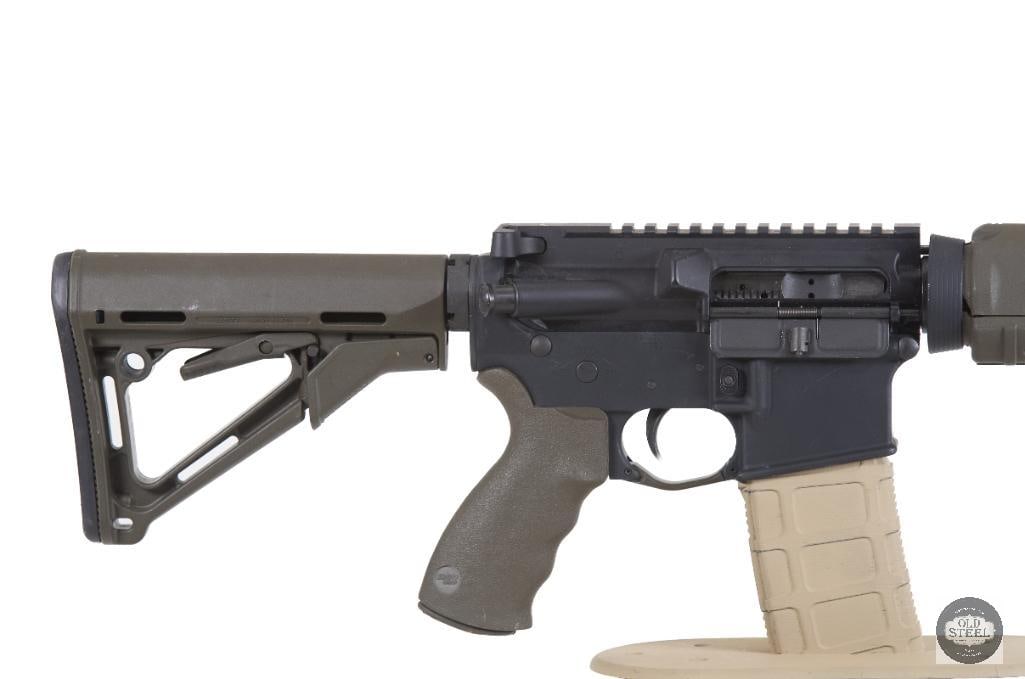 Beautiful AR15 5.56 NATO 16" Government Profile Barrel OD Green Magpul Furniture FSP Rifle - 2