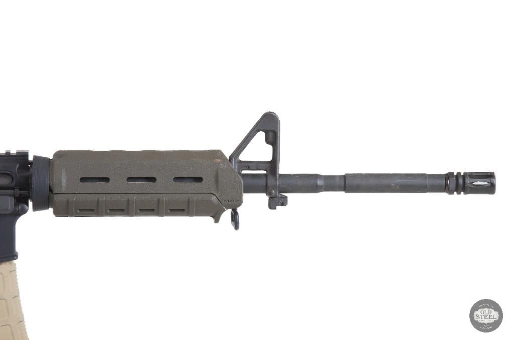 Beautiful AR15 5.56 NATO 16" Government Profile Barrel OD Green Magpul Furniture FSP Rifle - 3