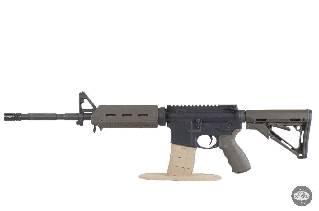 Beautiful AR15 5.56 NATO 16" Government Profile Barrel OD Green Magpul Furniture FSP Rifle - 5