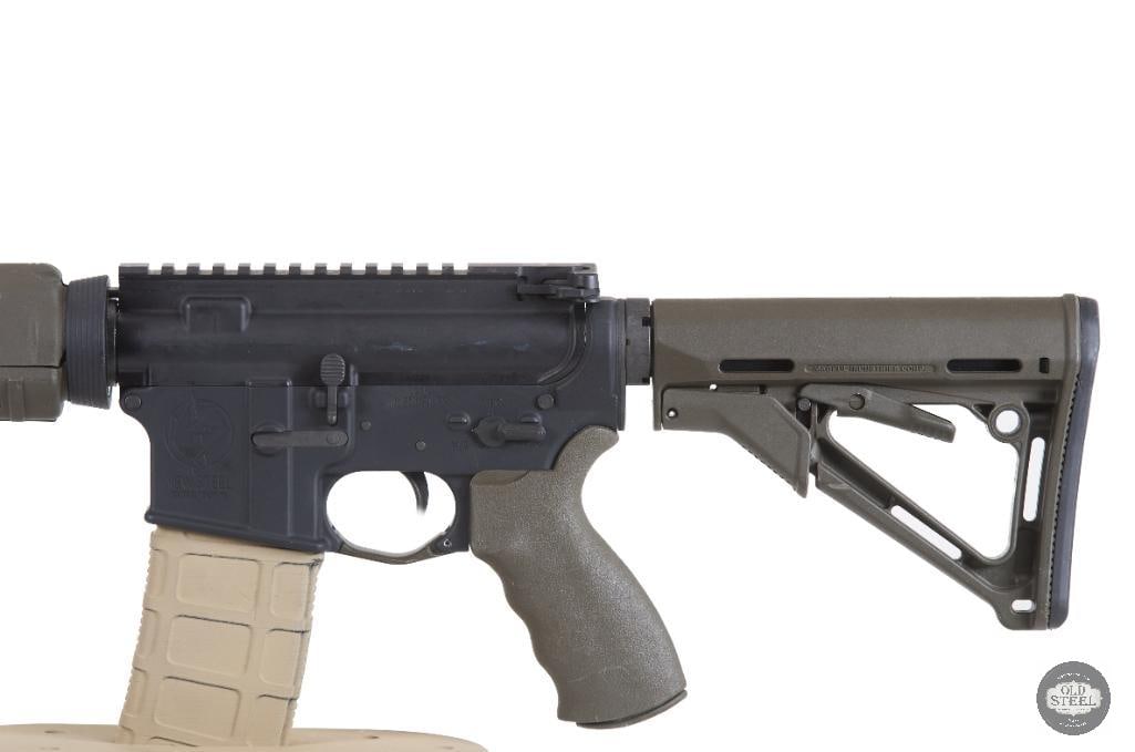 Beautiful AR15 5.56 NATO 16" Government Profile Barrel OD Green Magpul Furniture FSP Rifle - 6