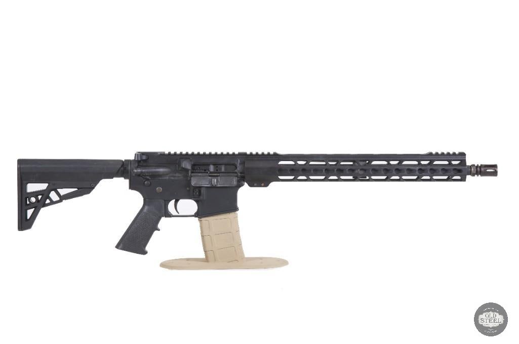 Amazing AR15 5.56 NATO 16" Carbine Gas Lightweight KeyMod Rifle: Up for auction is a custom AR-15 chambered in 5.56 NATO. Featuring a versatile 16-inch barrel and a proven carbine-length gas system, this rifle delivers the reliability and handling characteristics t