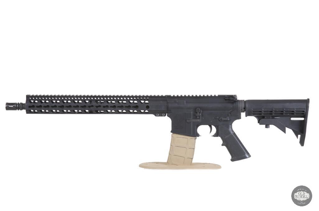 Battle-Ready AR15 5.56 NATO 16" Carbine Gas KeyMod Handguard Rifle - 5
