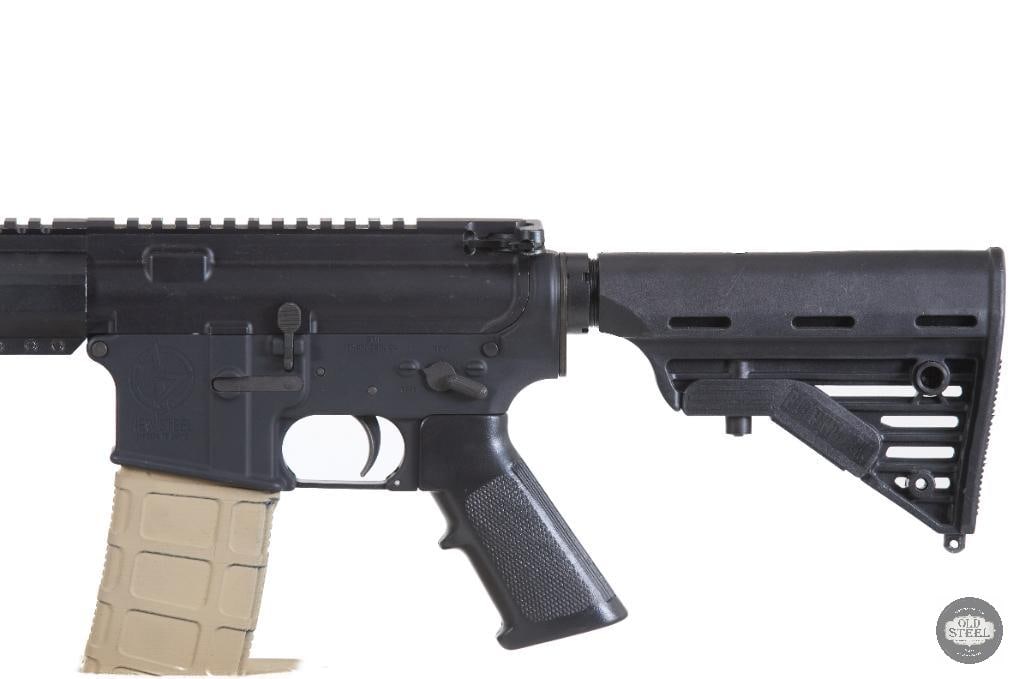 Battle-Ready AR15 5.56 NATO 16" Stainless Barrel Lightweight M-LOK Mid-Length Rifle - 6