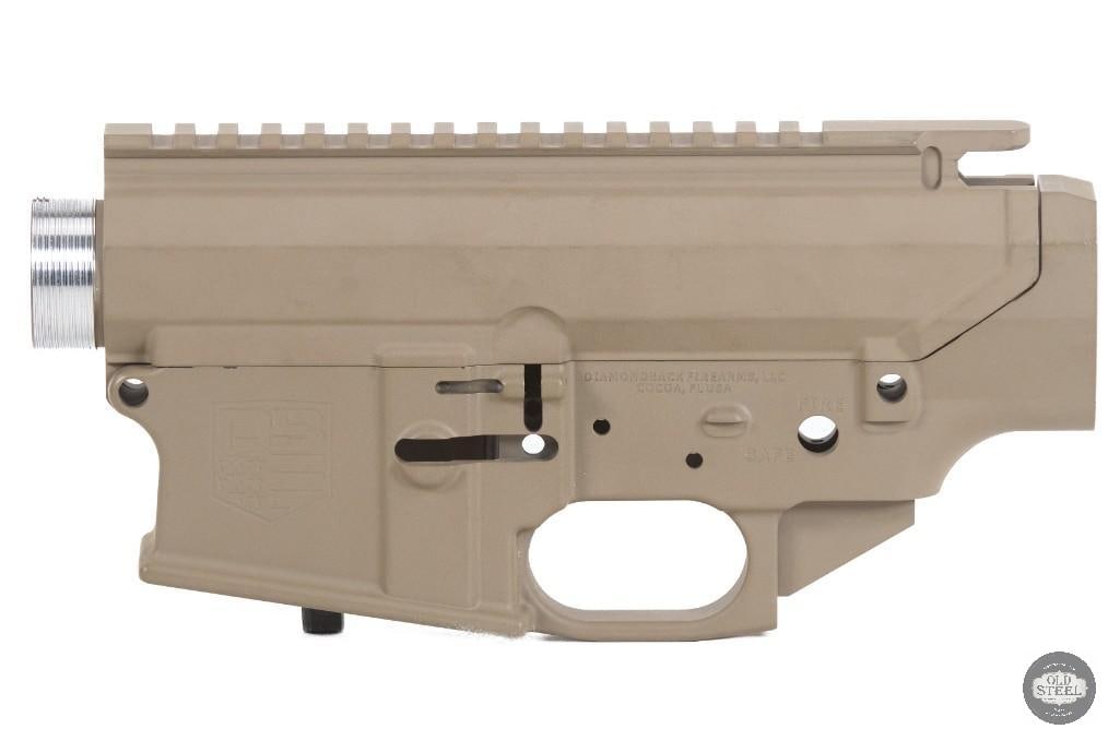 Diamondback DB10 Stripped Upper & Lower Receiver Set FDE .308 AR - 2