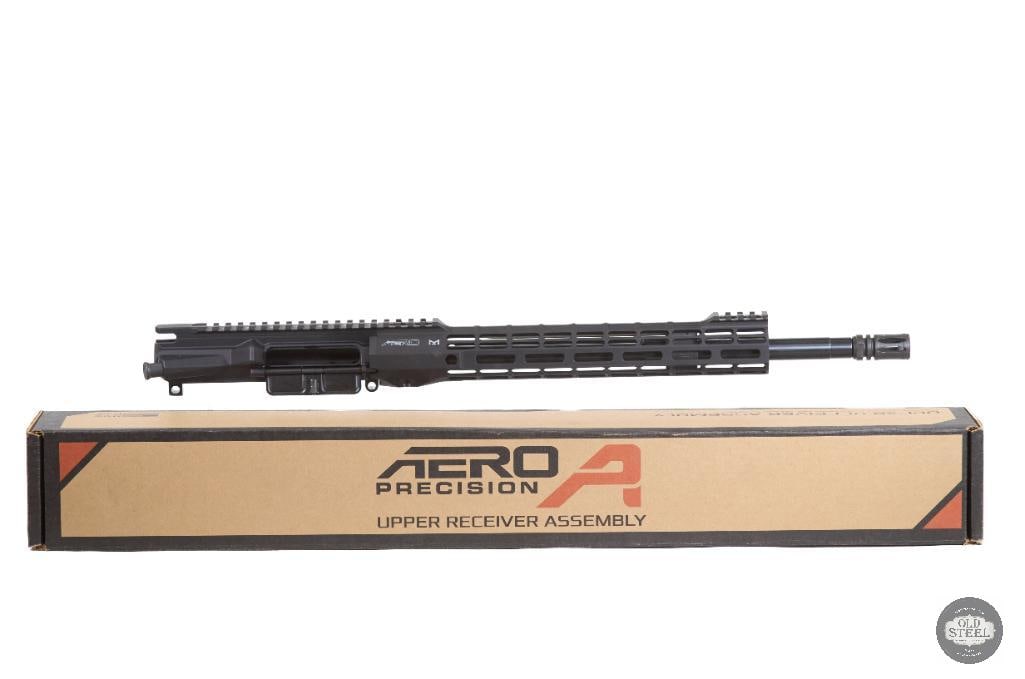 Aero Precision M4E1 Complete Upper 16" Barrel S-One Handguard: Up for auction is an Aero Precision M4E1 complete upper receiver assembly featuring a 16-inch barrel and Aero Precision's popular ATLAS S-One handguard. Combining premium construction, modern styling,