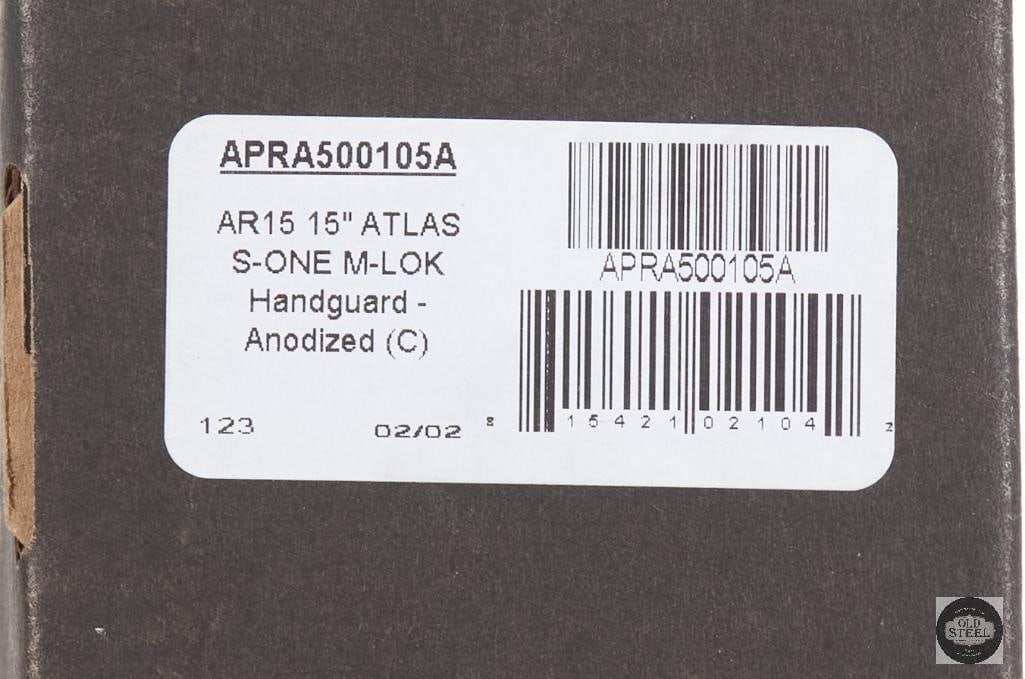 NEW Aero Precision ATLAS S-ONE 15" M-LOK Free Float Handguard AR15 - 2