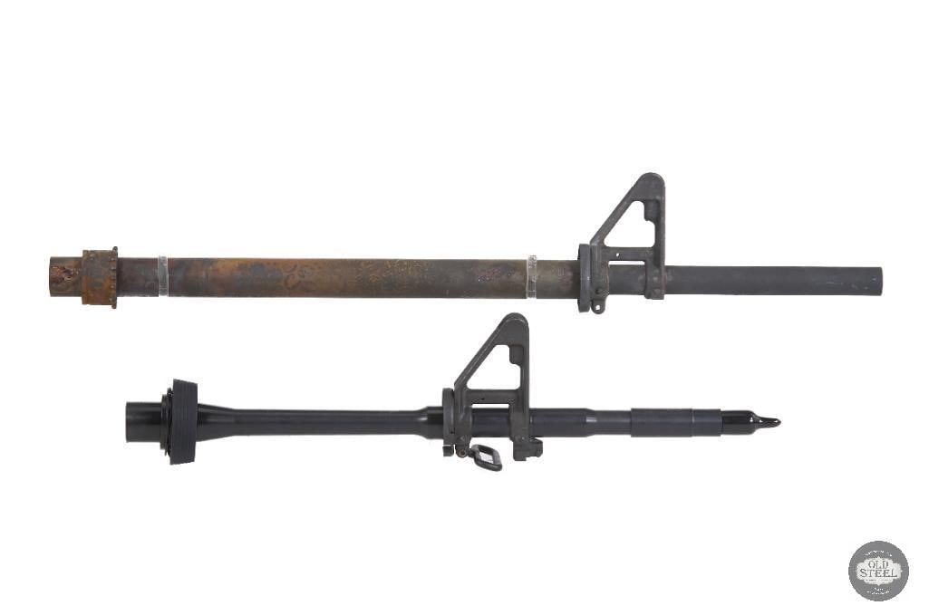 Lot of 2 AR Barrels: Ballistic Advantage 14.5" 5.56 Govt Profile FSP + 20" Bull Barrel: Up for auction is a lot of two AR-style barrels, offering both a premium modern barrel and a second heavy-profile barrel for parts or restoration use. The first barrel is a new Ballistic Advantage