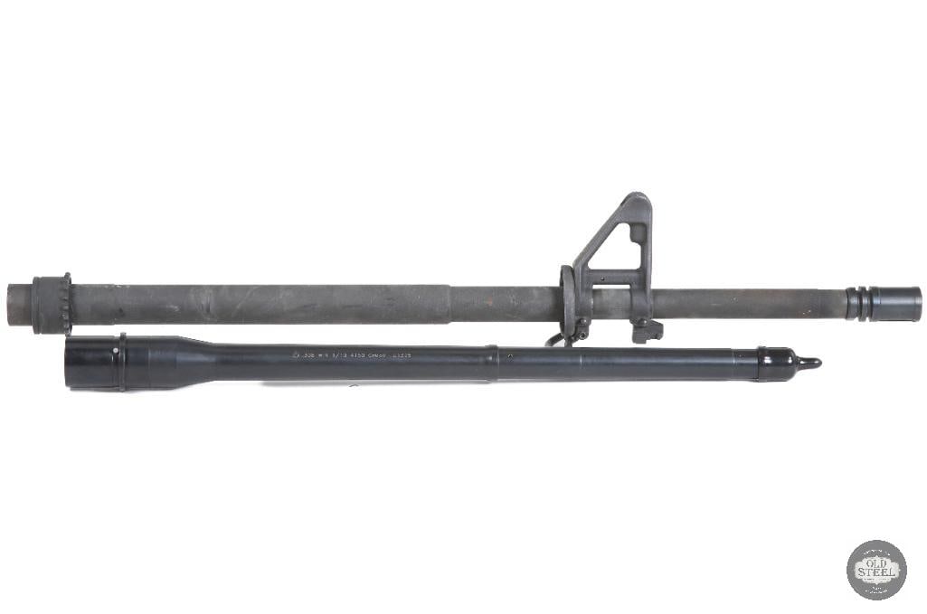 Lot of 2 AR Barrels: 20" 5.56 FSP + NEW Ballistic Advantage 16" .308 Barrel: Up for auction is a lot of two AR-pattern barrels, offering a versatile combination of rifle and large-frame components suitable for multiple build paths. The first barrel is a 20-inch 5.56 NATO