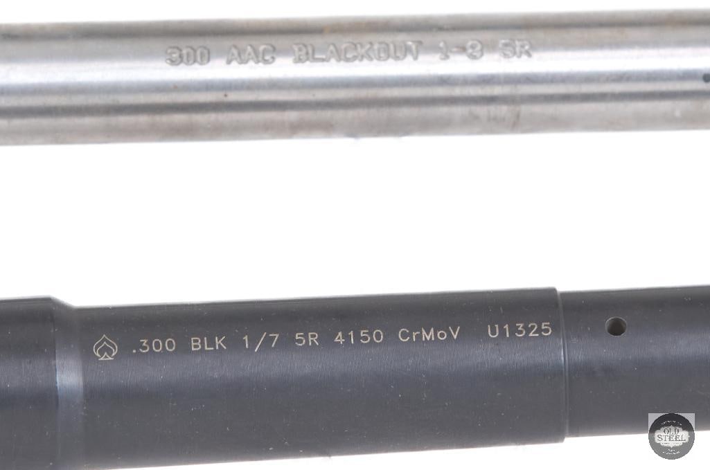 Lot of 2 AR Barrels 16 5.56 Carbine & 8 .300 Blackout Ballistic Advantage (New) - 2