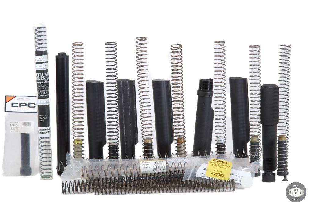 Lot of Various AR15 Buffer Tubes, Buffer Springs & Buffers (1 of 1)