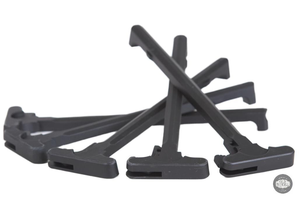 Lot of 5 Mil-Spec AR15 Charging Handles: This lot includes five mil-spec AR15 charging handles, making it an excellent option for builders, armorers, and enthusiasts working on multiple AR-platform projects. Designed for compatibility with