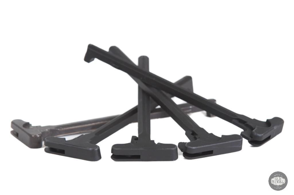 Lot of 5 Mil-Spec AR15 Charging Handles: This lot includes five mil-spec AR15 charging handles, making it an excellent option for builders, armorers, and enthusiasts working on multiple AR-platform projects. Designed for compatibility with