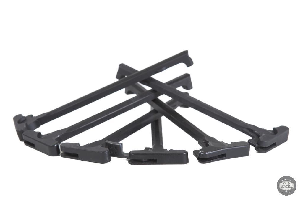 Lot of 6 AR15 Charging Handles: This lot includes six AR15 charging handles, making it an excellent option for builders, armorers, and AR enthusiasts working on multiple rifle projects. Designed for compatibility with standard