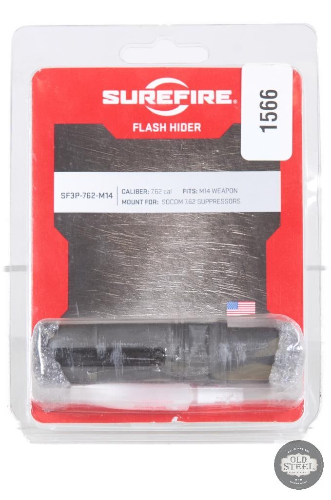 SureFire 3-Prong Flash Hider M14 Muzzle Device (New in Box) (1 of 1)