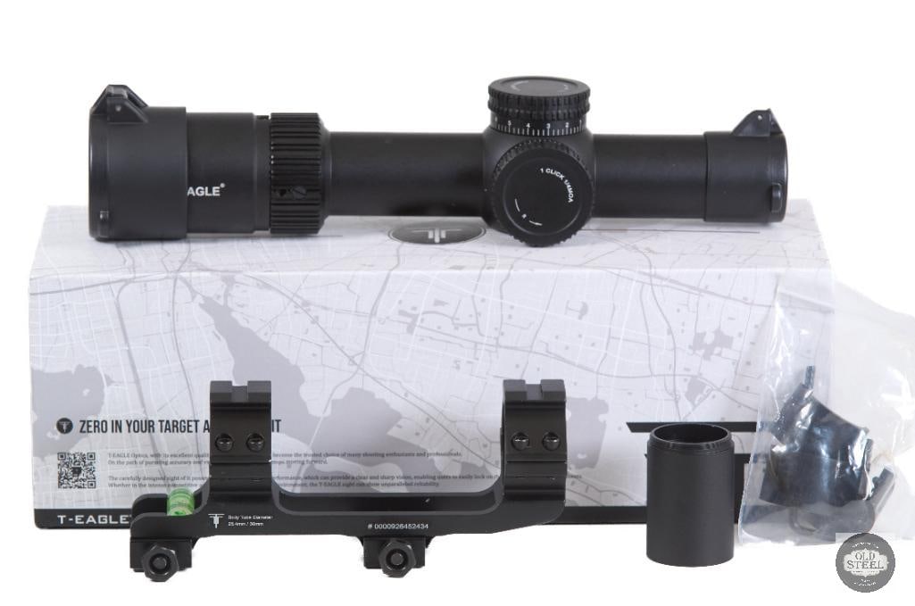 T-Eagle EOS 1.2-6x24 LPVO Scope with Mount Low Power Variable Optic (New) (1 of 2)