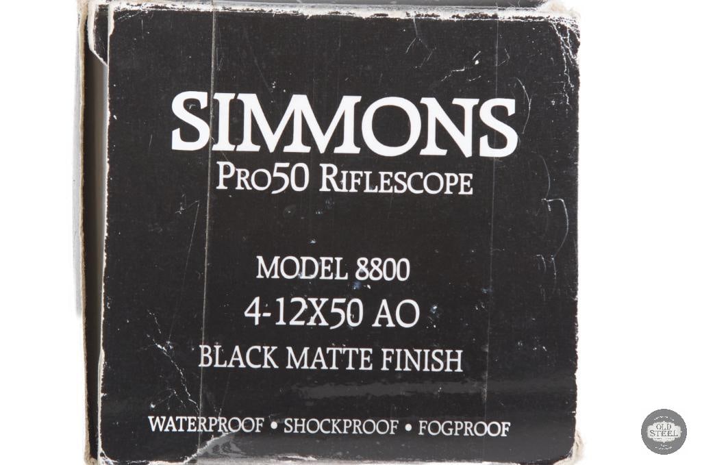 Simmons 3-9x32 Rifle Scope Model 1010 Variable Zoom Optic with Box - 2