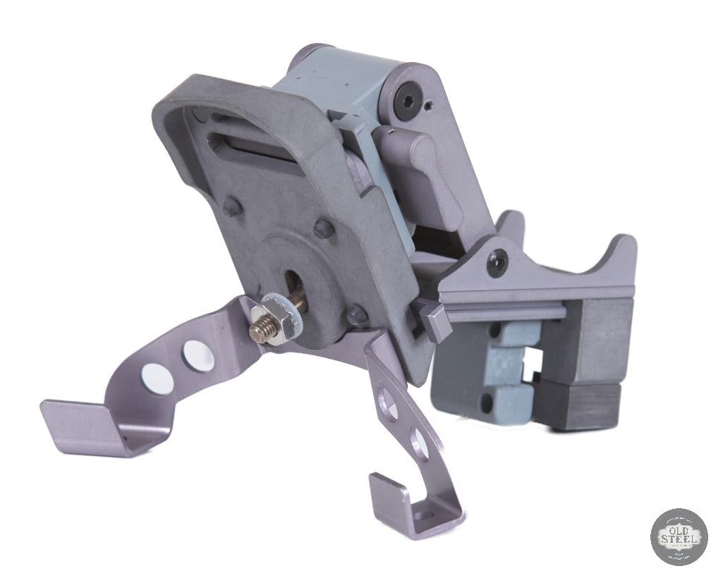 Norotos RHINO II Titanium Mount with Shroud ACH Helmet NVG Mounting System: This Norotos RHINO II titanium mount with shroud is designed for attaching night vision devices to ACH-style helmets. Built from lightweight titanium, it provides a durable and stable mounting