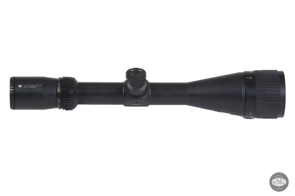 Vortex Crossfire II 4-16x50 Rifle Scope Variable Power Optic: This Vortex Crossfire II 4-16x50 rifle scope is a versatile long-range optic designed for precision shooting and hunting applications. Featuring adjustable magnification from 4x to 16x and a 50mm obje