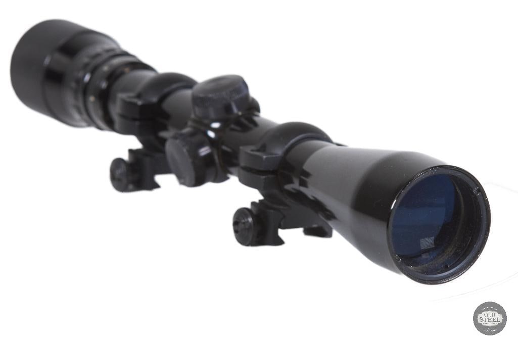 Bausch & Lomb Balvar 8B Rifle Scope with Mounts - 2