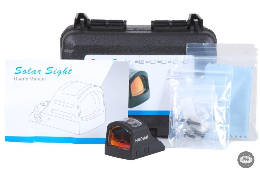 Holosan Micro Red Dot Sight Budget Compact Reflex Optic (Holosun-Style Design): This Holosan micro red dot sight is a compact, lightweight reflex optic designed in a popular micro red dot form factor, offering fast target acquisition and a clean, simple sight picture. The