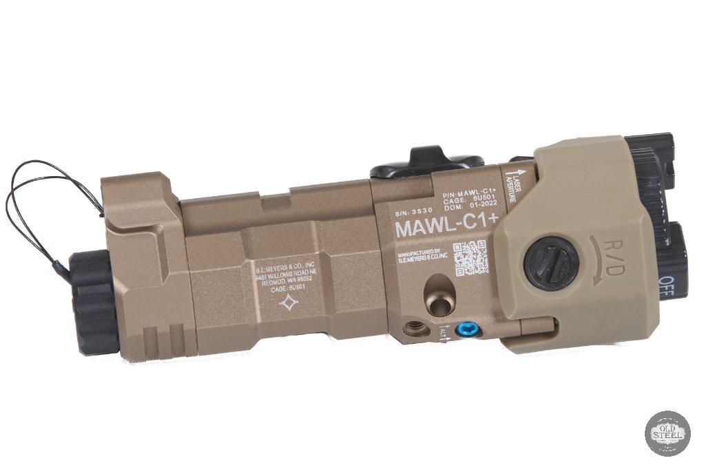 MAWL-Style 4-in-1 Tactical Laser Unit Flashlight, Visible Laser, IR Laser & IR Illuminator - 2