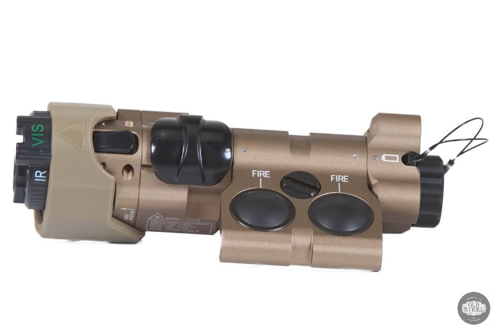 MAWL-Style 4-in-1 Tactical Laser Unit Flashlight, Visible Laser, IR Laser & IR Illuminator - 3