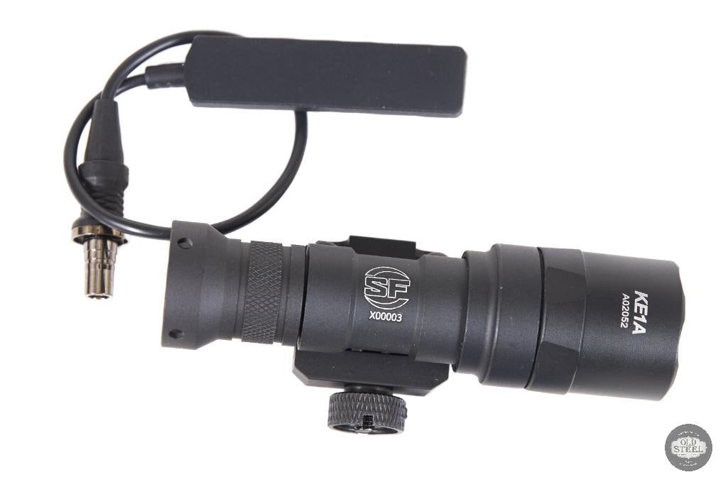 SureFire Scout-Style Weapon Light Rail Mounted Flashlight with Pressure Pad - 2