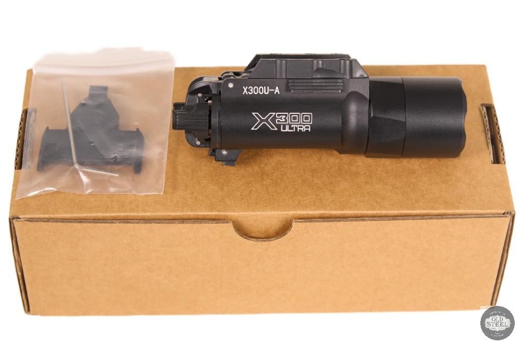 SureFire X300-Style Weapon Light Rail Mounted Tactical Flashlight: This SureFire X300-style weapon light is a well-made replica designed in the popular X300 footprint for standard firearm accessory rail systems. Built to closely match the form and function of the ori