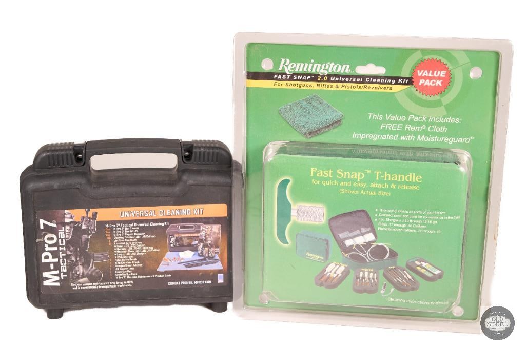Lot of Gun Cleaning Tools Remington Universal Cleaning Kit & M-Pro 7 Kit (1 of 1)