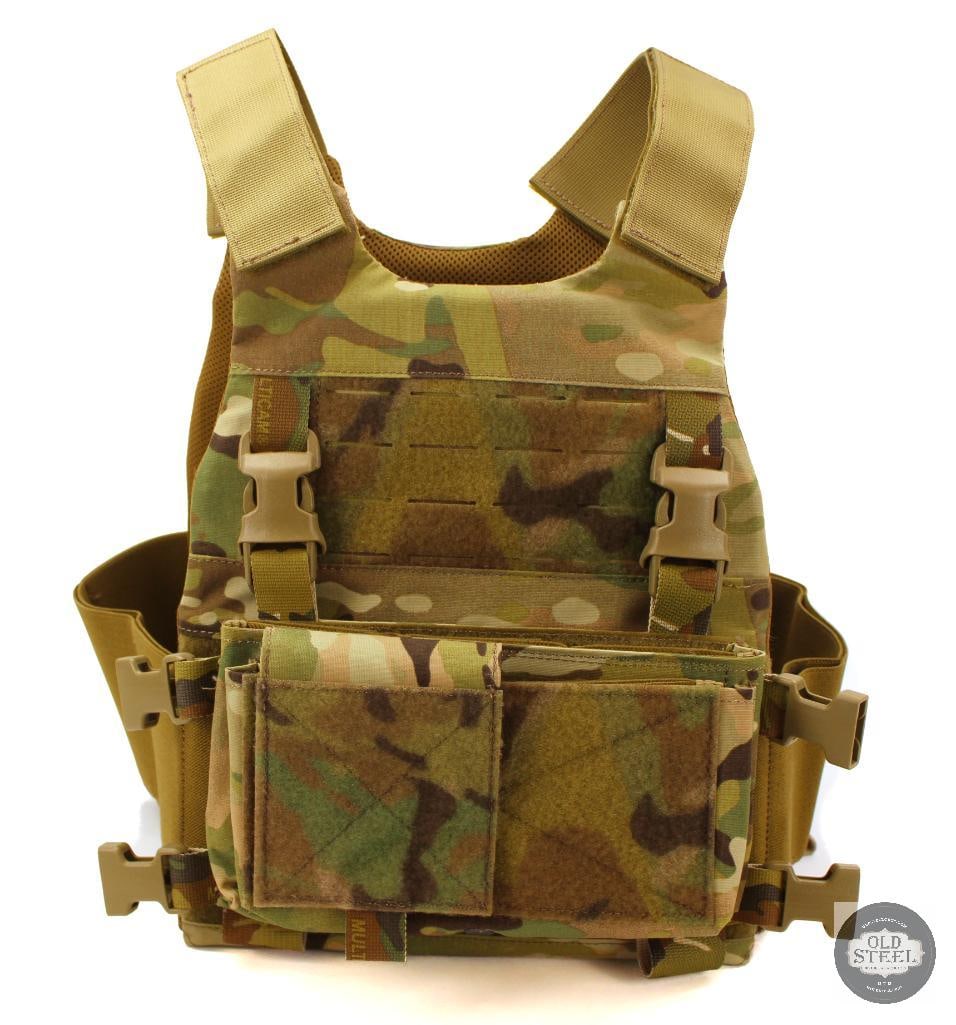 Emerson Gear Multicam Plate Carrier, Chest Rig & Heavy-Duty Hanger Tactical Loadout Kit - 2