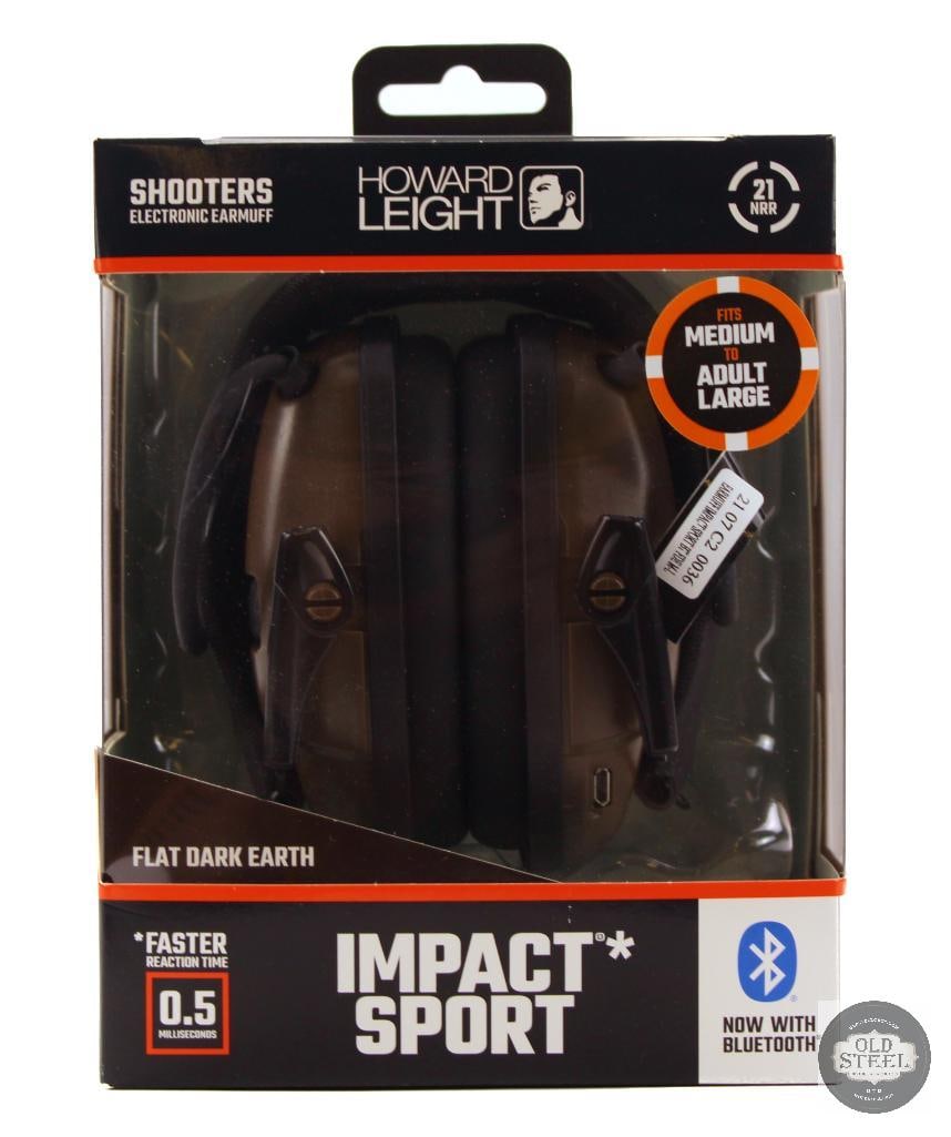 Howard Leight Impact Sport Electronic Earmuffs with Bluetooth New in Box - 3