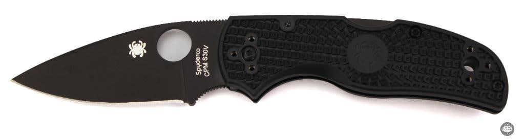 Spyderco Native 5 Folding Knife Black, 2.95 Blade - 3