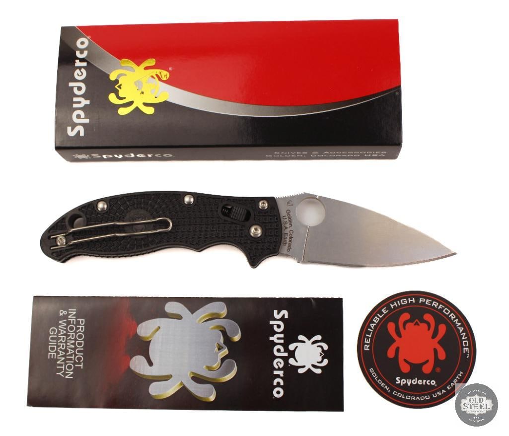 Spyderco Manix 2 Lightweight Folding Knife 3.37 Blade (1 of 3)