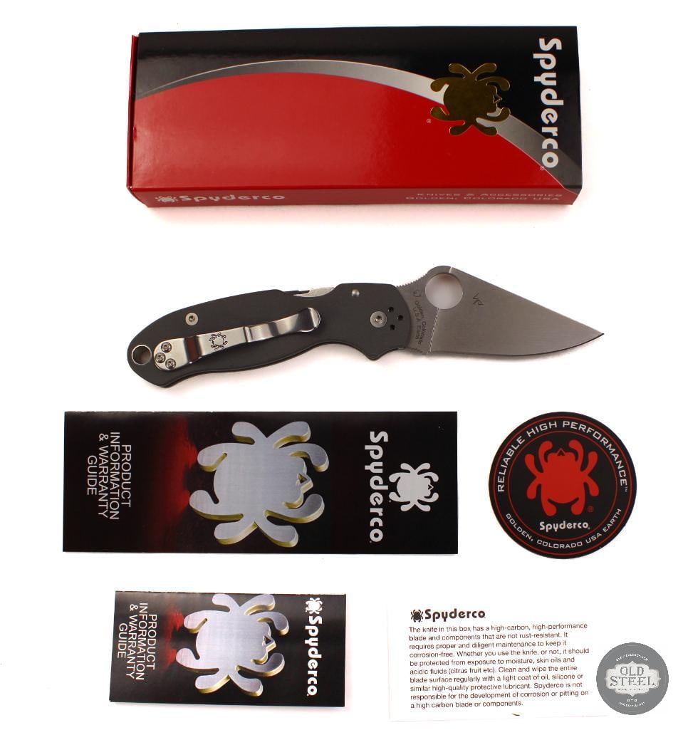 Spyderco Para 3 Folding Knife Maxamet Steel, 2.92 Blade (1 of 3)