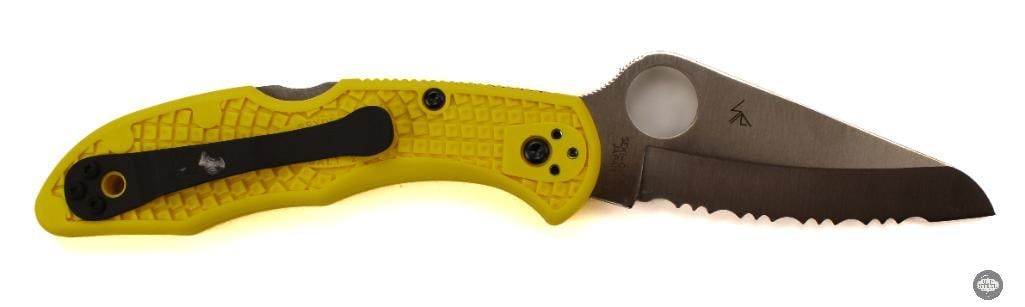 Spyderco Salt 2 Folding Knife Serrated Blade, 3.0 Blade - 2