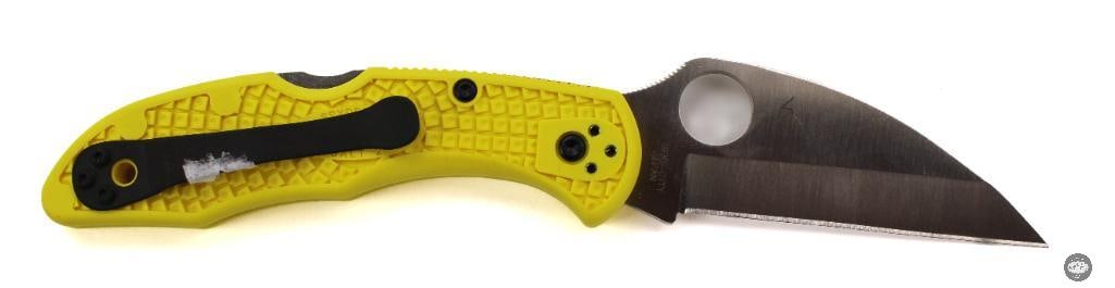 Spyderco Salt 2 Folding Knife Wharncliffe Blade, Plain Edge, 3.0 Blade - 2