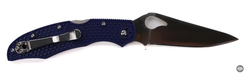 Byrd Cara Cara 2 Folding Knife Blue Handle, Satin Blade, 3.75 Blade - 2