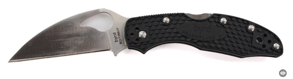 Byrd Meadowlark 2 Folding Knife Wharncliffe Blade, Satin Finish, Black Handle, 2.88 Blade - 3
