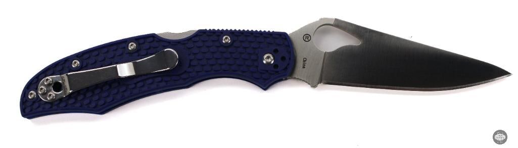 Byrd Cara Cara 2 Folding Knife Blue Handle, Satin Blade, 3.75 Blade - 2